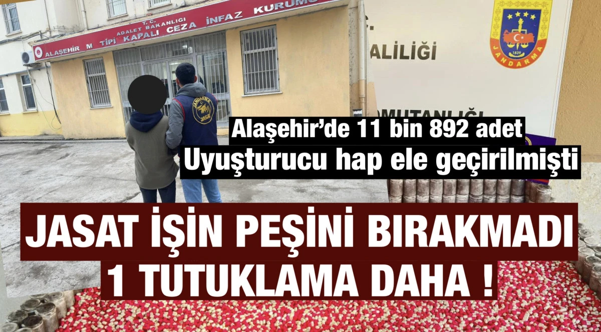 ALAŞEHİR JASAT&rsquo;TAN ZEHİR TACİRLERİNE BİR DARBE DAHA: TUTUKLU SAYISI 4&rsquo;E &Ccedil;IKTI!