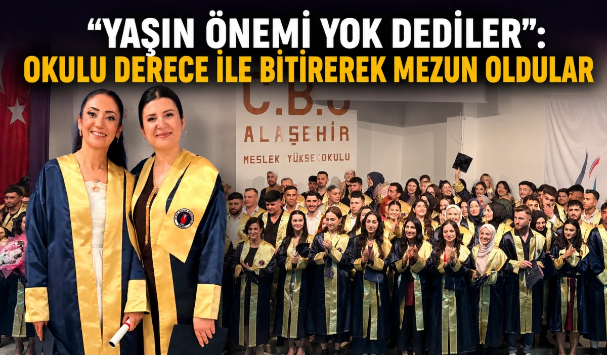 Alaşehir MYO&rsquo;da Mezuniyet Heyecanı