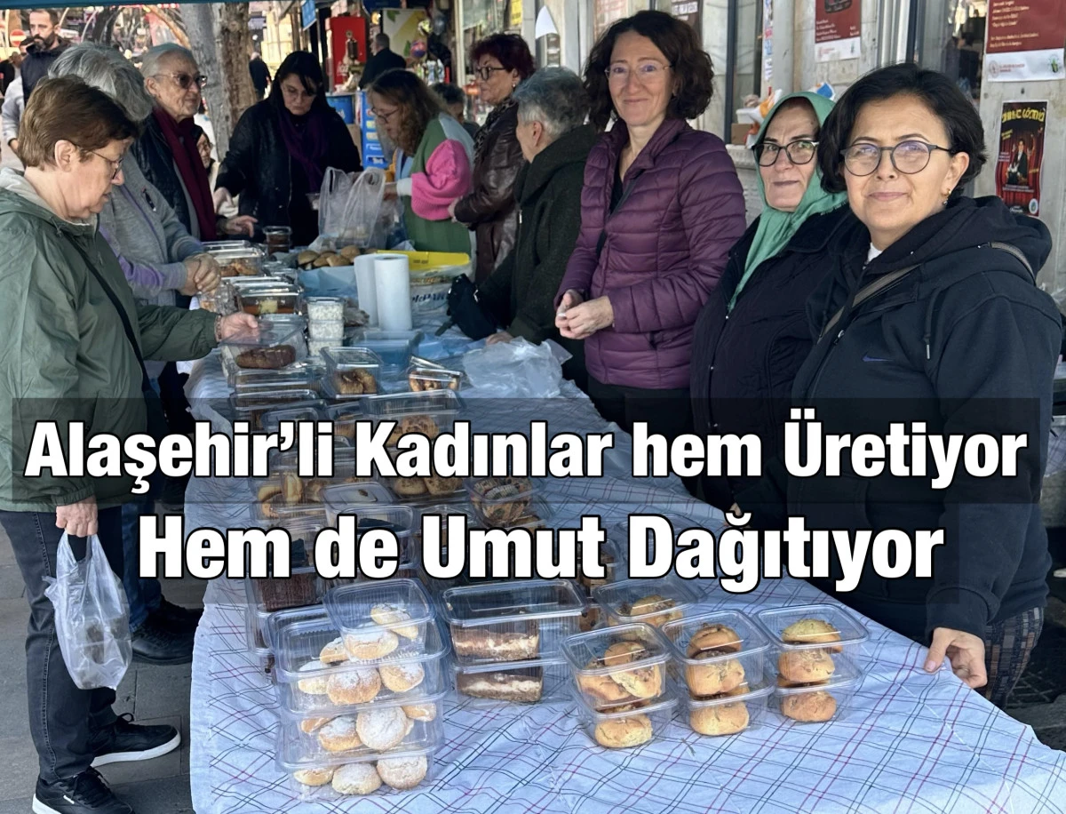 Alaşehir Yardımseverler Derneğinin Kermes Etkinliği Yoğun İlgi Gördü 