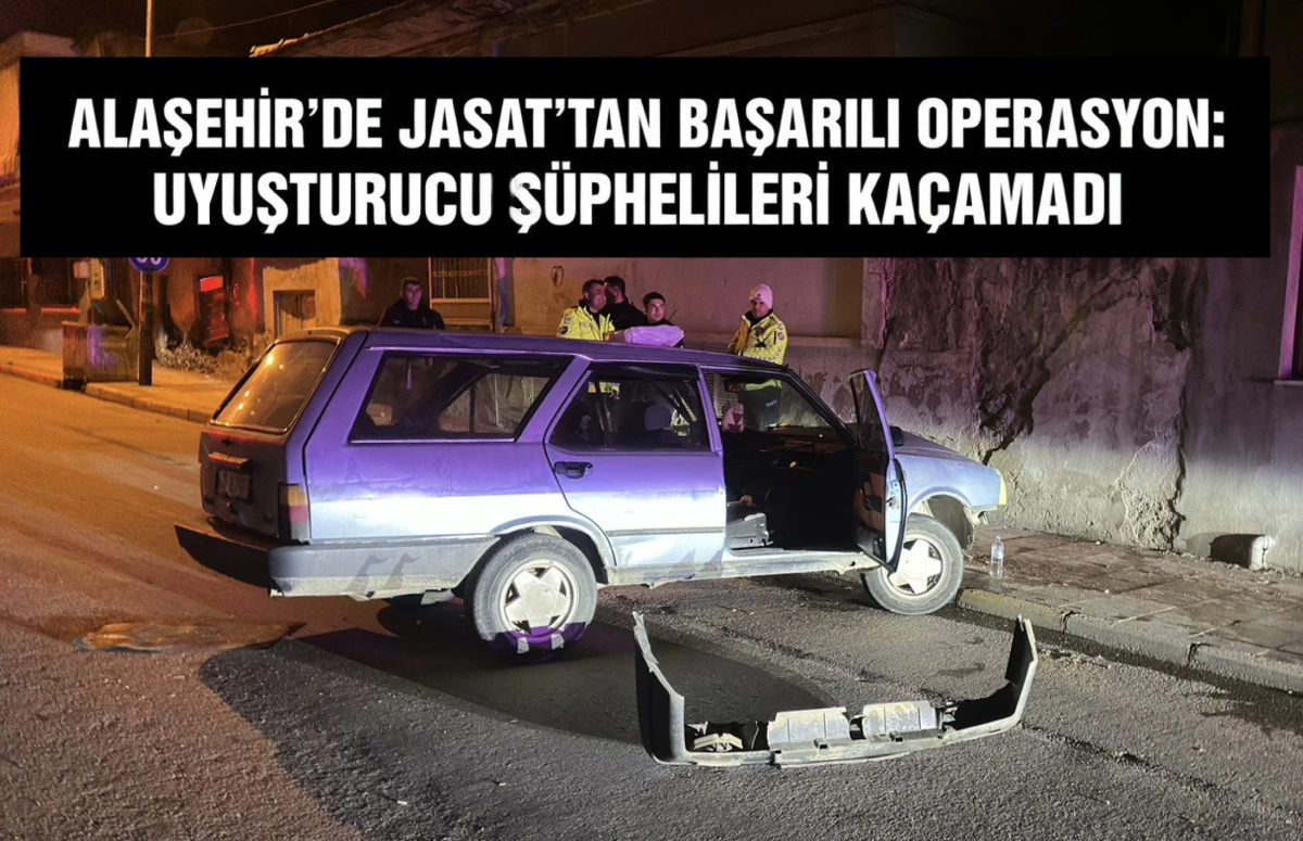 ALAŞEHİR&rsquo;DE JASAT&rsquo;TAN NEFES KESEN TAKİP: KA&Ccedil;IŞ FAYDA ETMEDİ