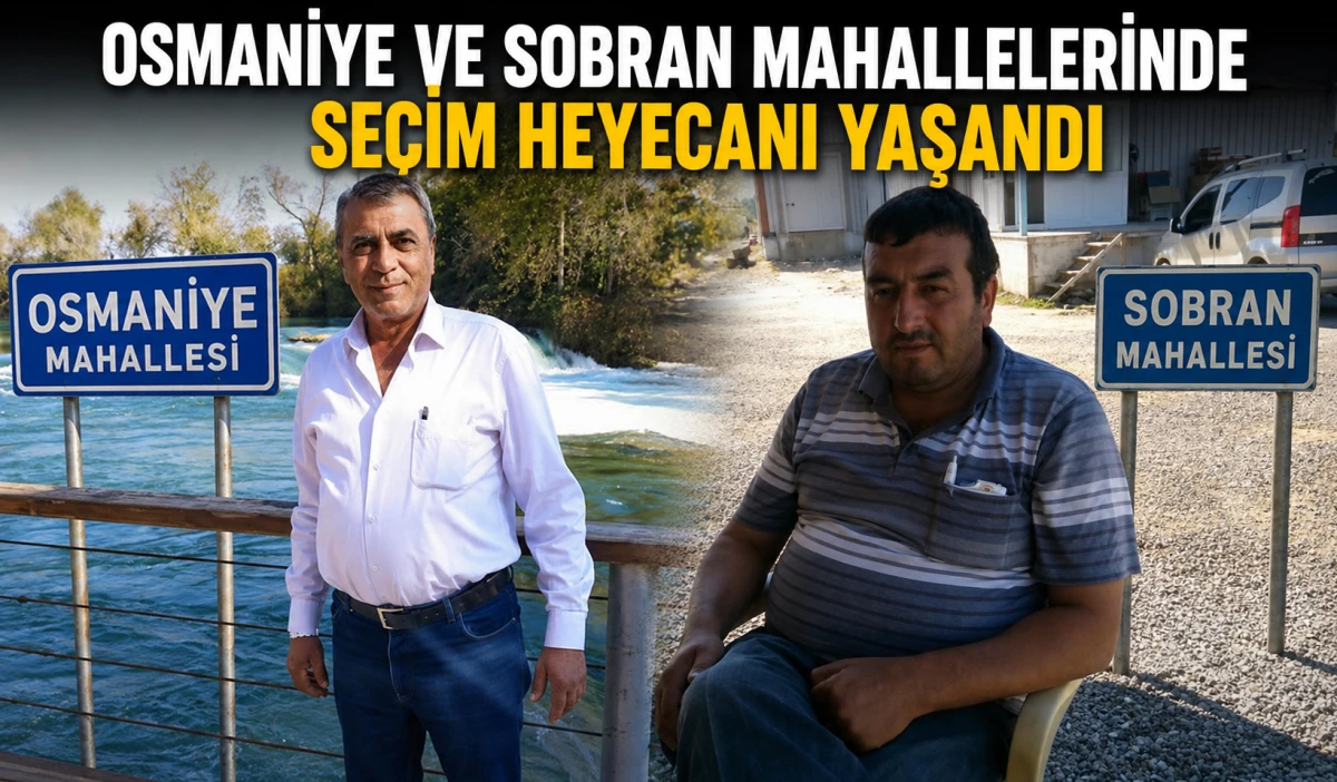 Alaşehir&rsquo;de muhtarlık se&ccedil;imi heyecanı yaşandı