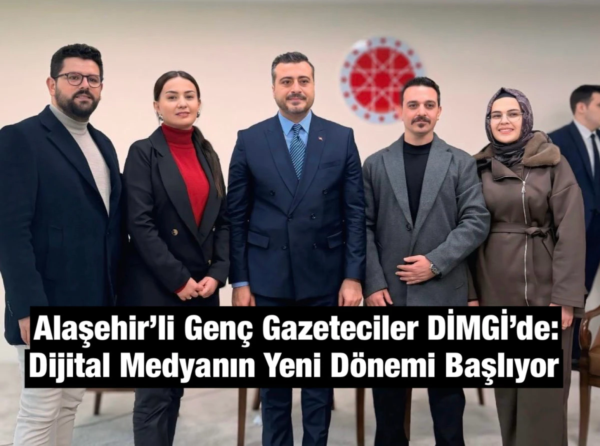 Alaşehir&rsquo;li Gazeteciler, &lsquo;Dijital Medyanın Geleceği&rsquo; Panelinde Yerini Aldı