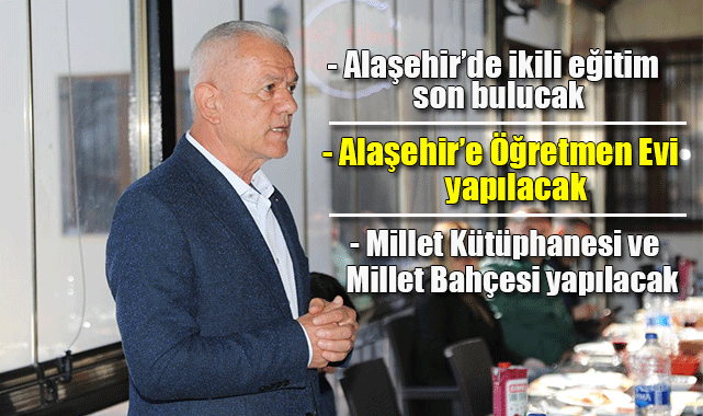 Cumhur İttifakı'nın Alaşehir Belediye Başkan Adayı Necdet Türk: 