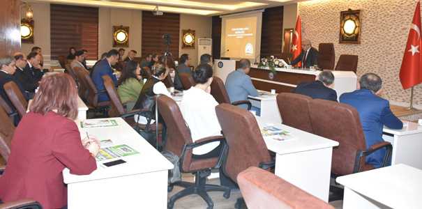 ALAŞEHİR TARIMA DAYALI İHTİSAS SERA OSB İSTİŞARE TOPLANTISI YAPILDI