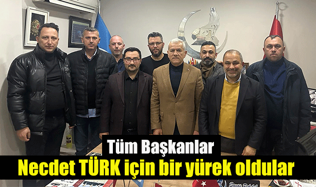 Tüm Başkanlar Necdet Türk İçin Omuz Omuza Sahada